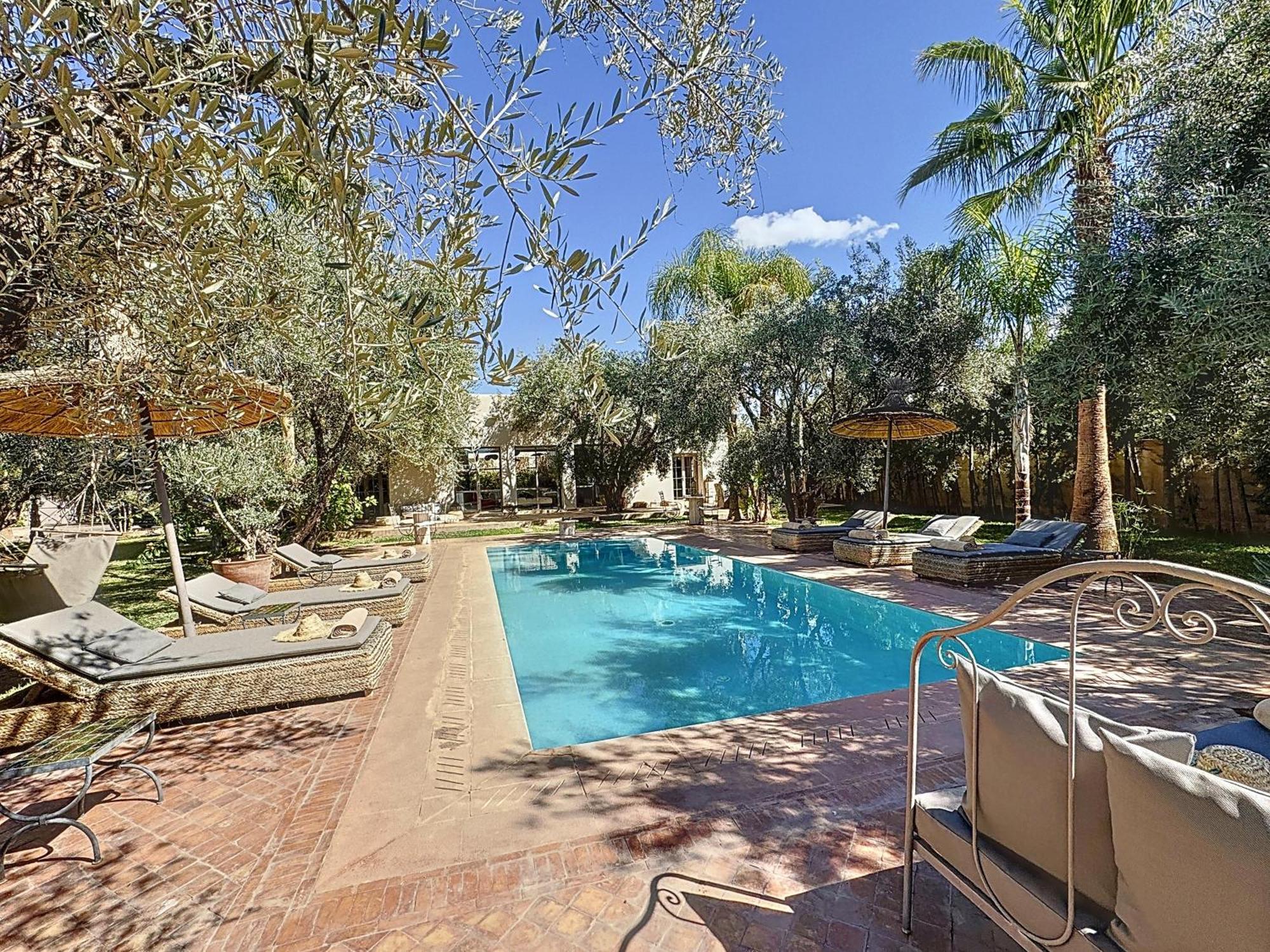 Villa Paschmina Piscine Chauffee Ourika Exterior foto