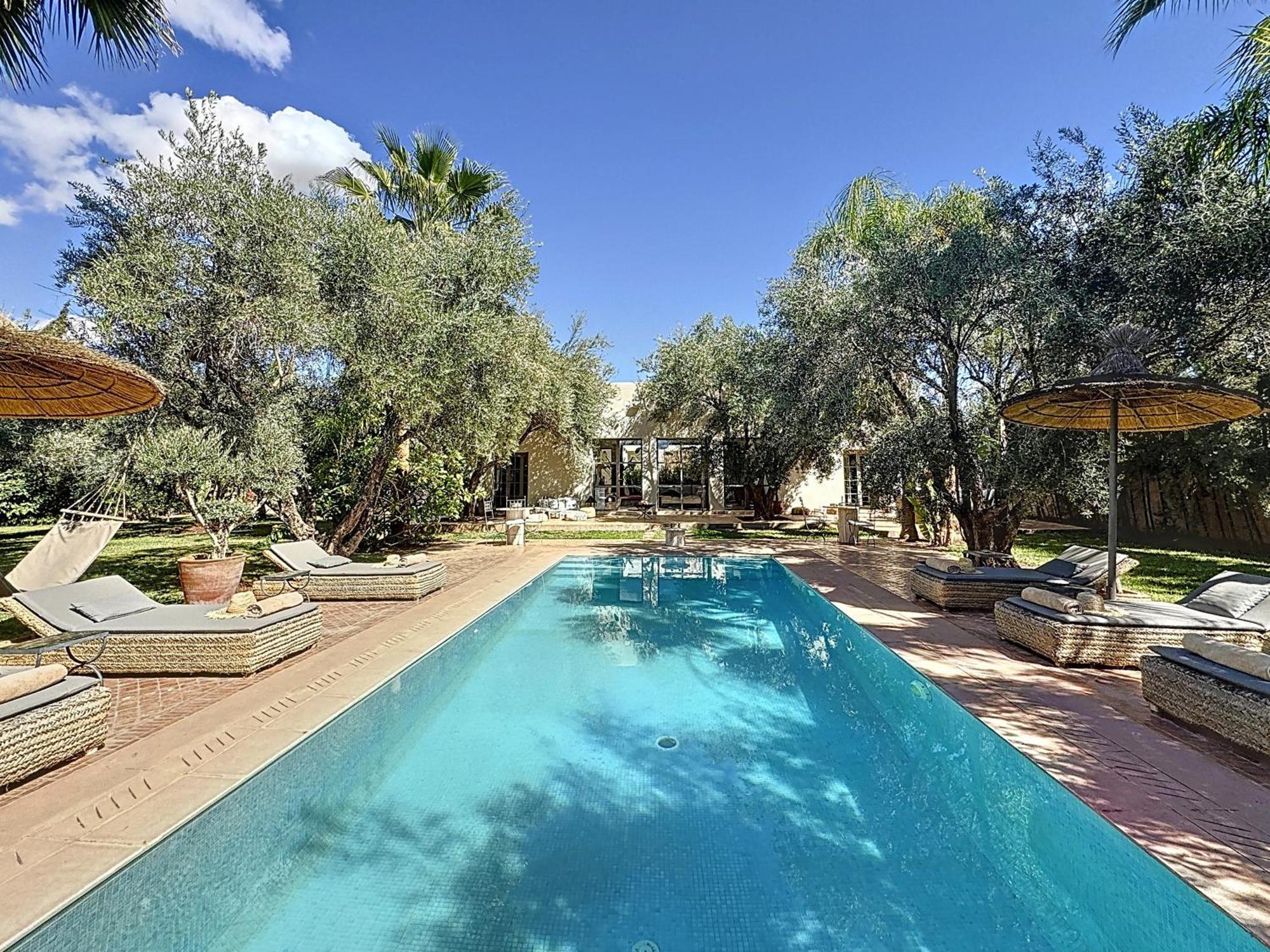 Villa Paschmina Piscine Chauffee Ourika Exterior foto