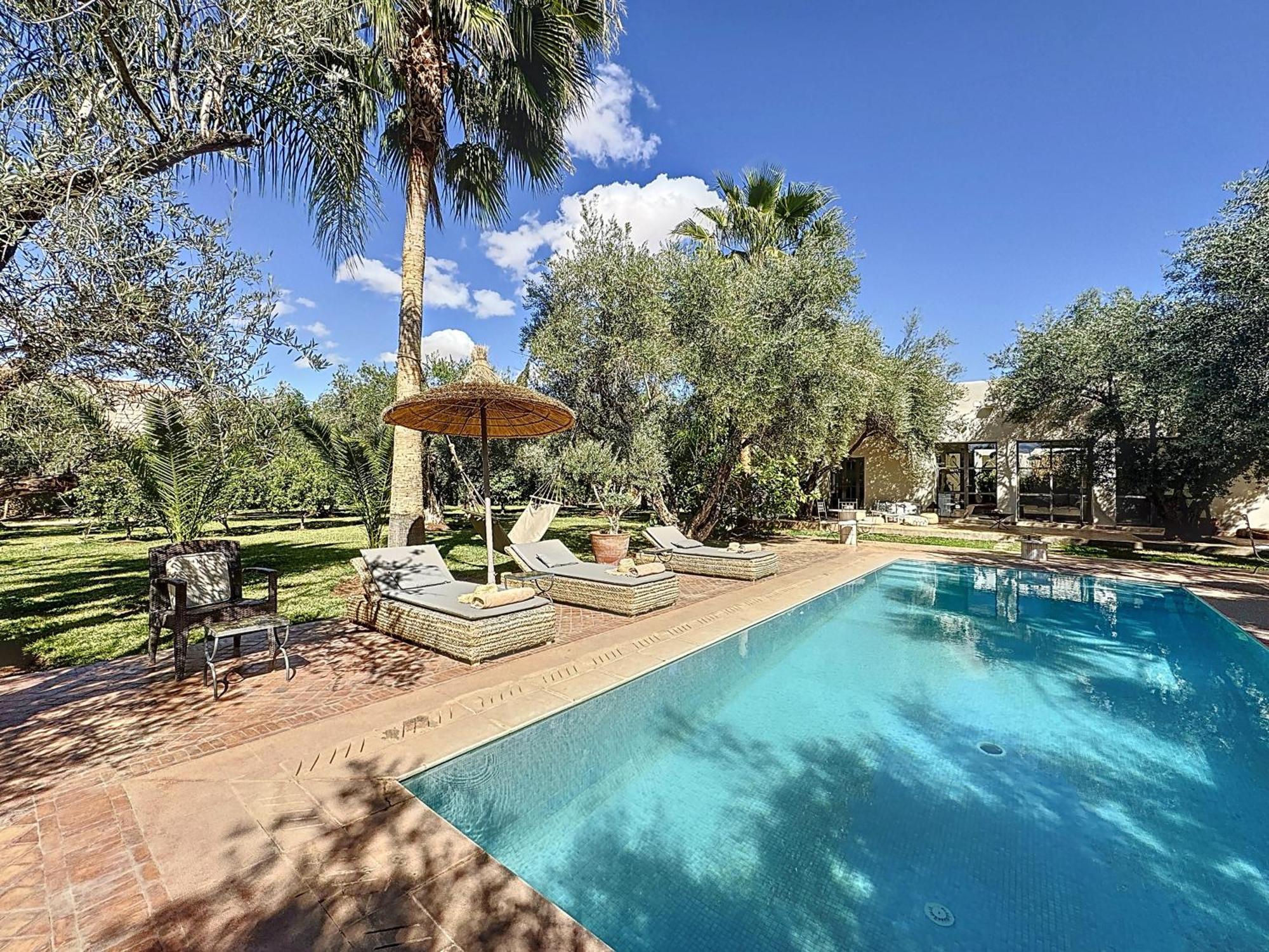 Villa Paschmina Piscine Chauffee Ourika Exterior foto